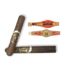 Custom Private Embossed Logo Cigar Band Label Stickers