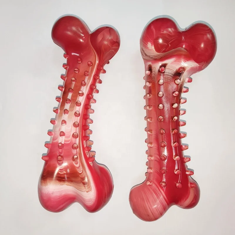 Aggressive Non-Toxic Bone Shape Teeth Cleaning Durable Molars Toothbrush Pet Rubber Bone Toy, Red
Aggressive Non-Toxic Bone Shape Teeth Cleaning Durable Molars Toothbrush Pet Rubber Bone Toy, Red