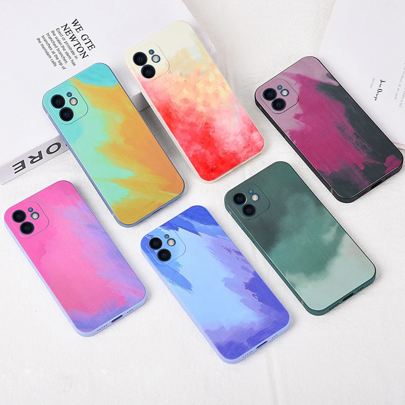 Fashion Designer Watercolor Painting Soft TPU Phone Case For iPhone 12 11 Pro Max Mini Camera Lens Protection Back Cover, Mix
Fashion Designer Watercolor Painting Soft TPU Phone Case For iPhone 12 11 Pro Max Mini Camera Lens Protection Back Cover, Mix