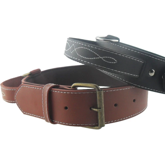 Pet Wholesales Making High-end Durable Handle Lead Soft Genuine Leather Neoprene Padding Dog Collar for Dog Training Lead, As picture
Pet Wholesales Making High-end Durable Handle Lead Soft Genuine Leather Neoprene Padding Dog Collar for Dog Training Lead, As picture