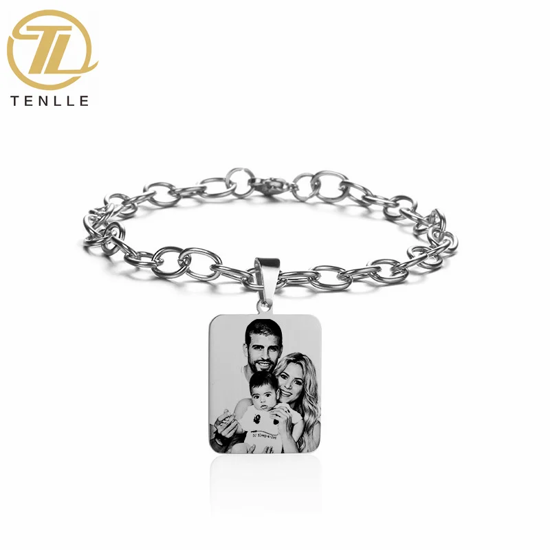 Fashion Romantic Customize round tag Bracelett Handmade Jewelry Charm Bracelet Women
Fashion Romantic Customize round tag Bracelett Handmade Jewelry Charm Bracelet Women
