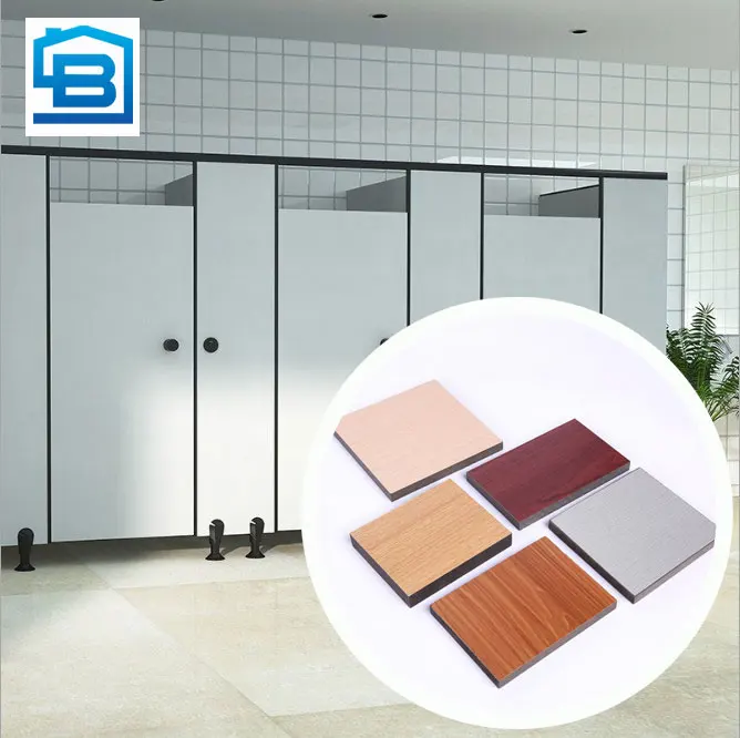 High Pressure Laminate Toilet Partition Compact Phenolic Board HPL Panel Sheet
High Pressure Laminate Toilet Partition Compact Phenolic Board HPL Panel Sheet