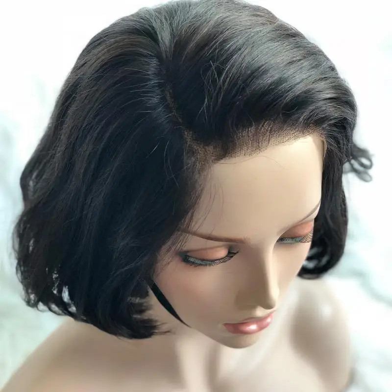 Loose wave bob style human lace front hair wigs with cheap price bob wig selling directly from factory
Loose wave bob style human lace front hair wigs with cheap price bob wig selling directly from factory