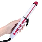 Professional Salon Wet Dry Fast Styler Titanium Ceramic Tourmaline Ionic Flat Iron Steam Hair Straightener