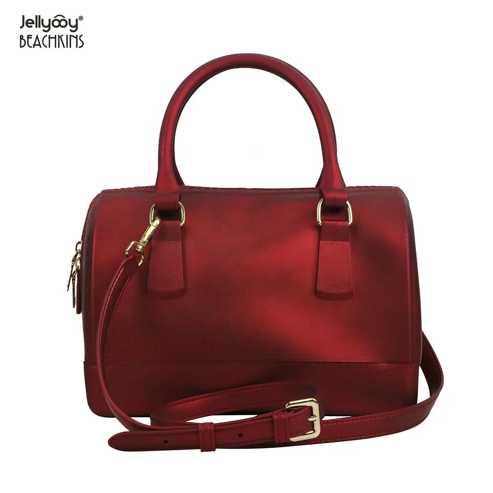 Jellyooy BEACHKINS Matte PVC Solid Jelly Handbag Pure Color Women Classic Boston Tote Bag Jelly Speedy Bags, Black, burgundy, navy
Jellyooy BEACHKINS Matte PVC Solid Jelly Handbag Pure Color Women Classic Boston Tote Bag Jelly Speedy Bags, Black, burgundy, navy