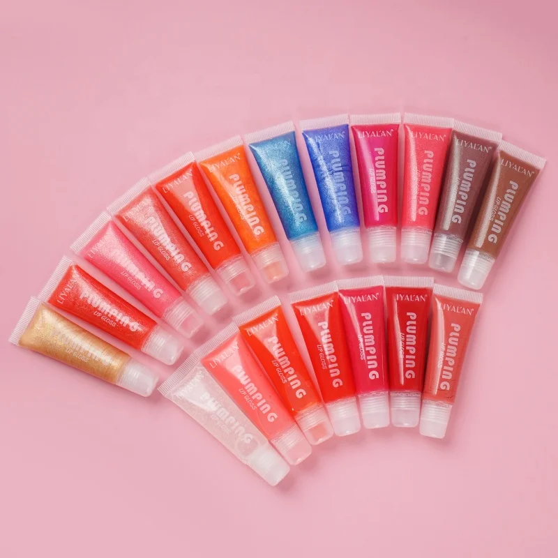 LIYAL'AN Wholesale High Quality 20 Colors Glitter Lipgloss Shimmer Nude Lip Oil Sexy Lip Plumping Gloss
LIYAL'AN Wholesale High Quality 20 Colors Glitter Lipgloss Shimmer Nude Lip Oil Sexy Lip Plumping Gloss