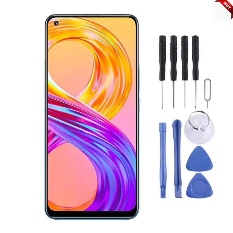 Lcd spare parts replacement LCD display pantalla LCD touch Screen Digitizer Full Assembly for OPPO Realme 8 PRO V15 5G U1 RMX18
Lcd spare parts replacement LCD display pantalla LCD touch Screen Digitizer Full Assembly for OPPO Realme 8 PRO V15 5G U1 RMX18