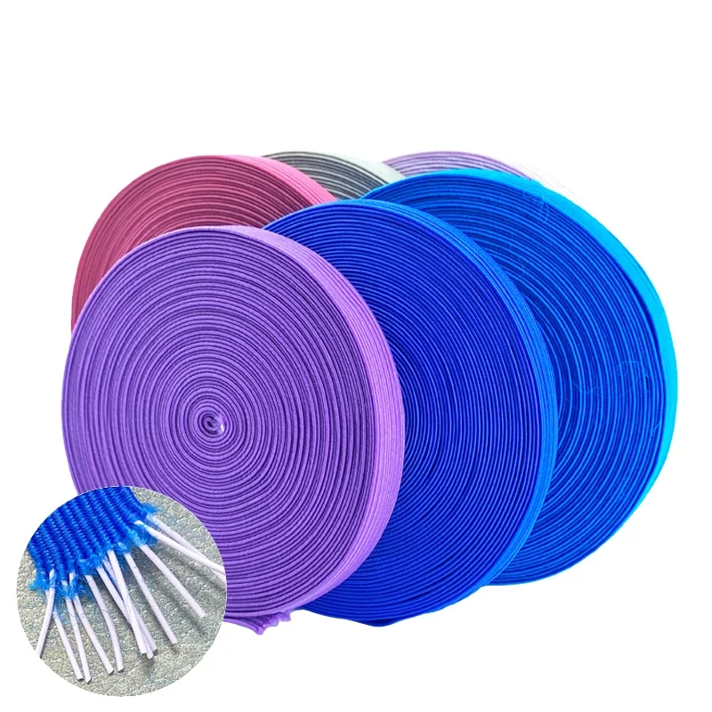 High Elastic Spool Factory Supply Black/White 10mm Woven Ribbon Knitted Elastic Rope Flat Elastic Band
High Elastic Spool Factory Supply Black/White 10mm Woven Ribbon Knitted Elastic Rope Flat Elastic Band