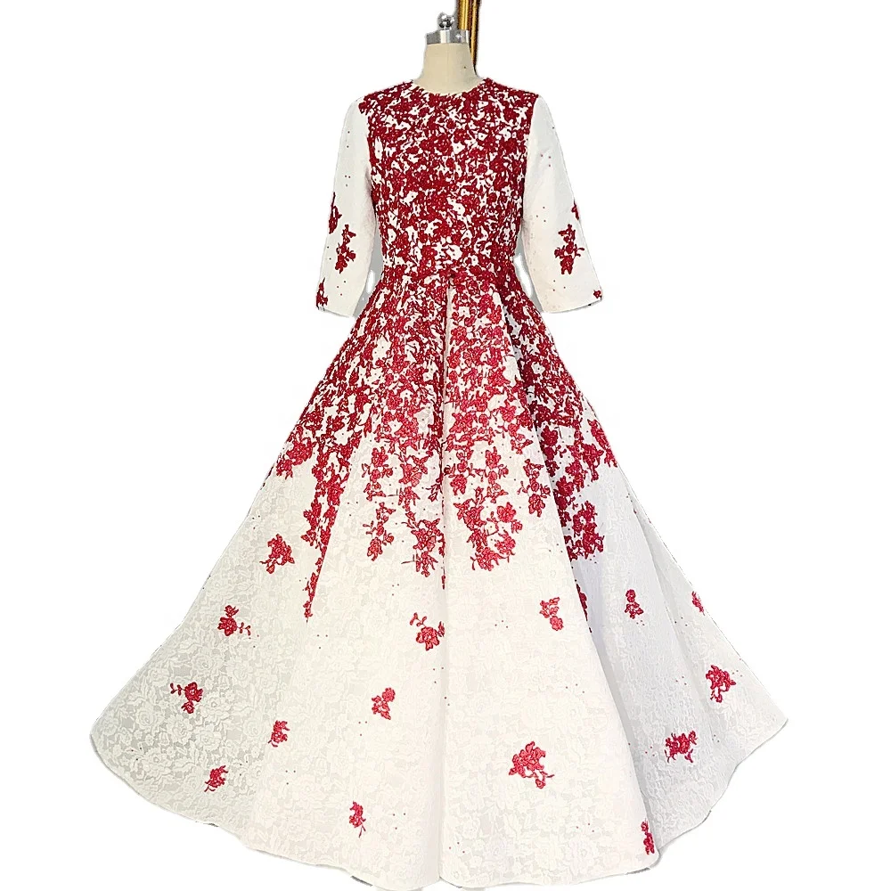 RSE881 White And Red Lace Appliques First Communion Dresses Party Gown For 14 16 Years Girls, Customer made
RSE881 White And Red Lace Appliques First Communion Dresses Party Gown For 14 16 Years Girls, Customer made