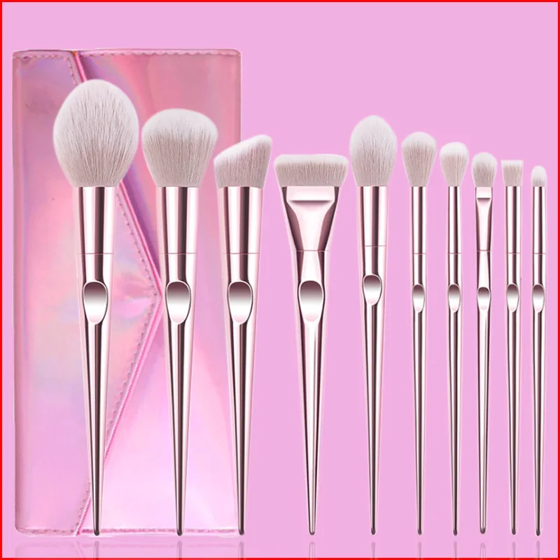 New Hot selling 7pcs 10pcs 12pcs Mini makeup brushes with rose gold handle portable soft hair makeup brush set beauty tools, Pink
New Hot selling 7pcs 10pcs 12pcs Mini makeup brushes with rose gold handle portable soft hair makeup brush set beauty tools, Pink