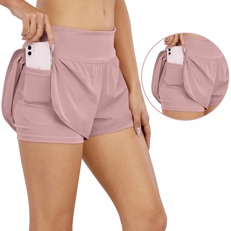 Quick Dry Women's Sport Shorts 2 in 1 Fitness Yoga Workout Shorts With Two Pocket For Women Gym Fitness Shorts
Quick Dry Women's Sport Shorts 2 in 1 Fitness Yoga Workout Shorts With Two Pocket For Women Gym Fitness Shorts