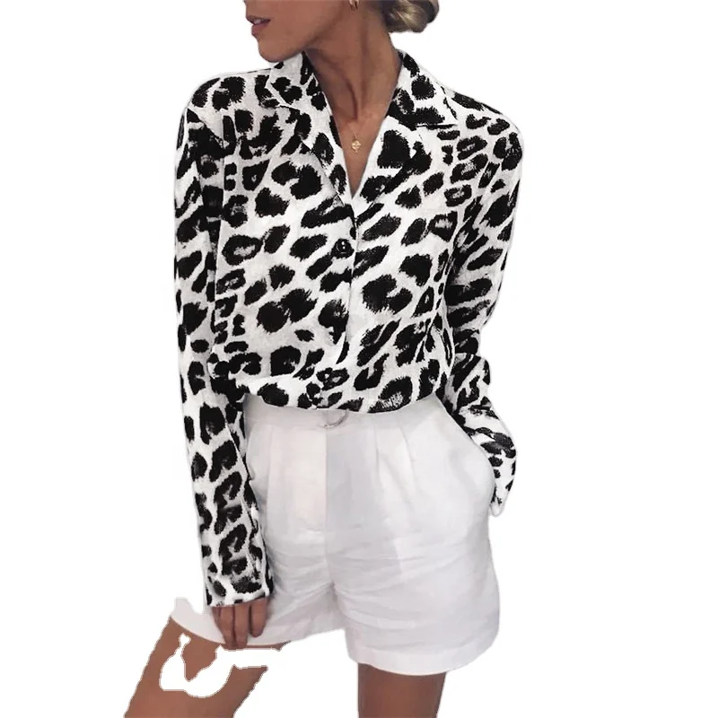 2021 Fashion Leopard Print Chiffon Shirt Lady Blouse & Top High Quality V Neck Long Sleeve Woman Blouse
2021 Fashion Leopard Print Chiffon Shirt Lady Blouse & Top High Quality V Neck Long Sleeve Woman Blouse