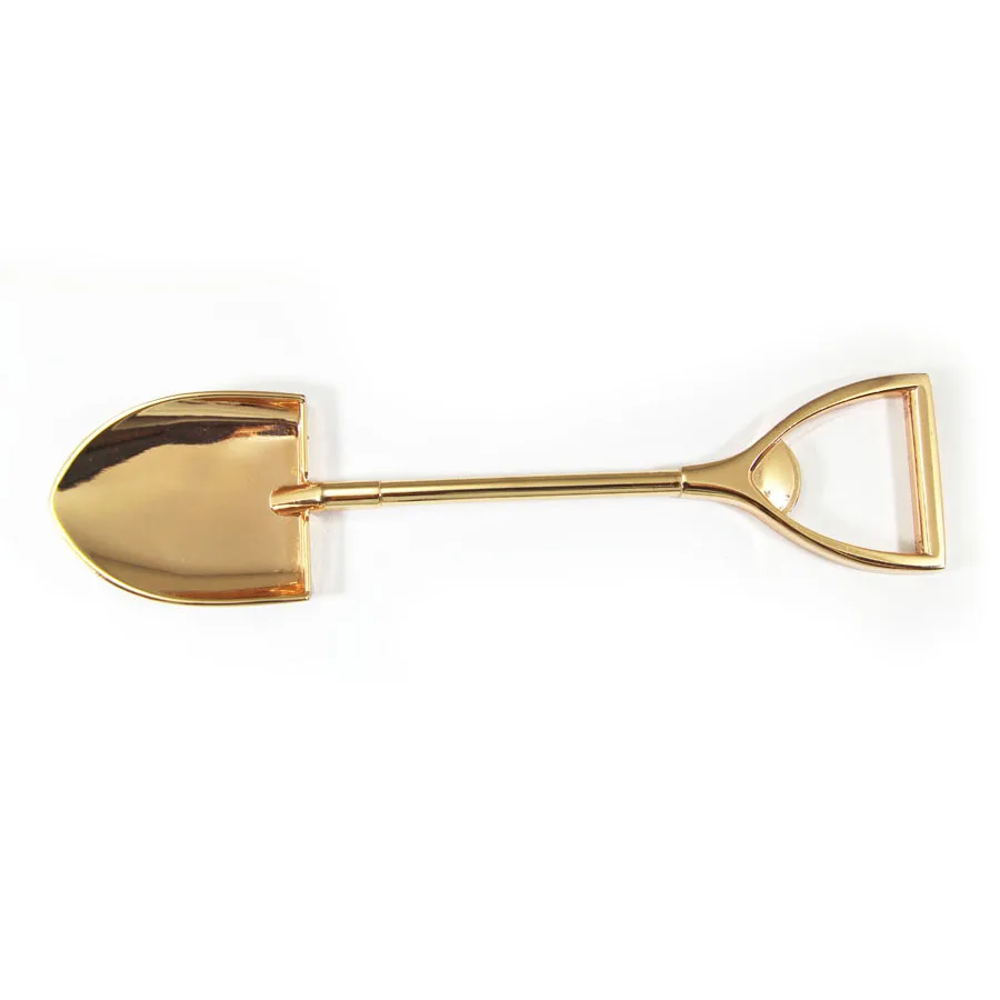 Souvenir Metal Gold Scoop Spade Shovel Shape Bottle Opener