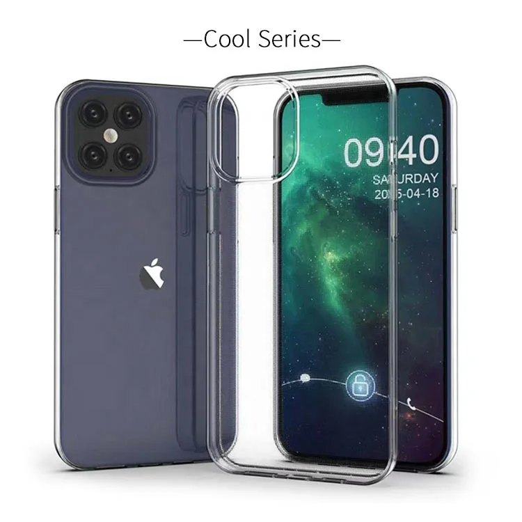 Transparent Cool Series High Quality Environmental Protection TPU Back Cover Case for Iphone 12/mini/pro/pro max
Transparent Cool Series High Quality Environmental Protection TPU Back Cover Case for Iphone 12/mini/pro/pro max