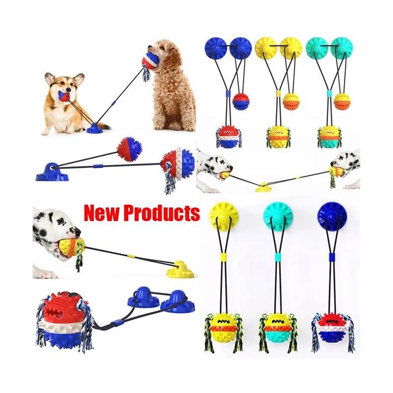 Wholesale Custom Suction Cup Rubber Pet leaked food Toy Dog Chew Ball Toy Dog Toys For Aggressive Chewers, Picture shows
Wholesale Custom Suction Cup Rubber Pet leaked food Toy Dog Chew Ball Toy Dog Toys For Aggressive Chewers, Picture shows