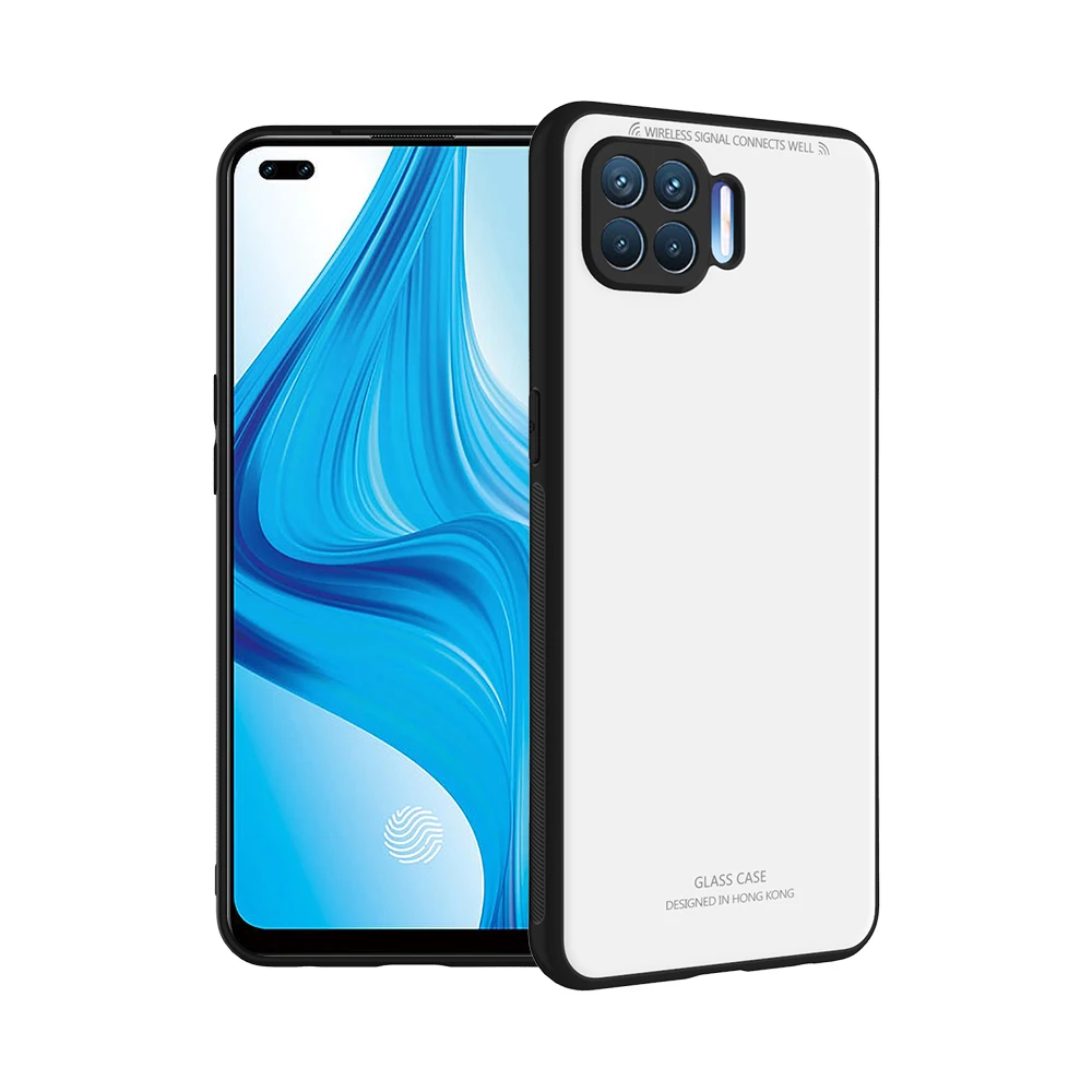 2020 Fashionable hot-selling solid-color glass case with soft TPU bumper shock-absorbing back cover For Oppo F17 Pro, Multi colors
2020 Fashionable hot-selling solid-color glass case with soft TPU bumper shock-absorbing back cover For Oppo F17 Pro, Multi colors