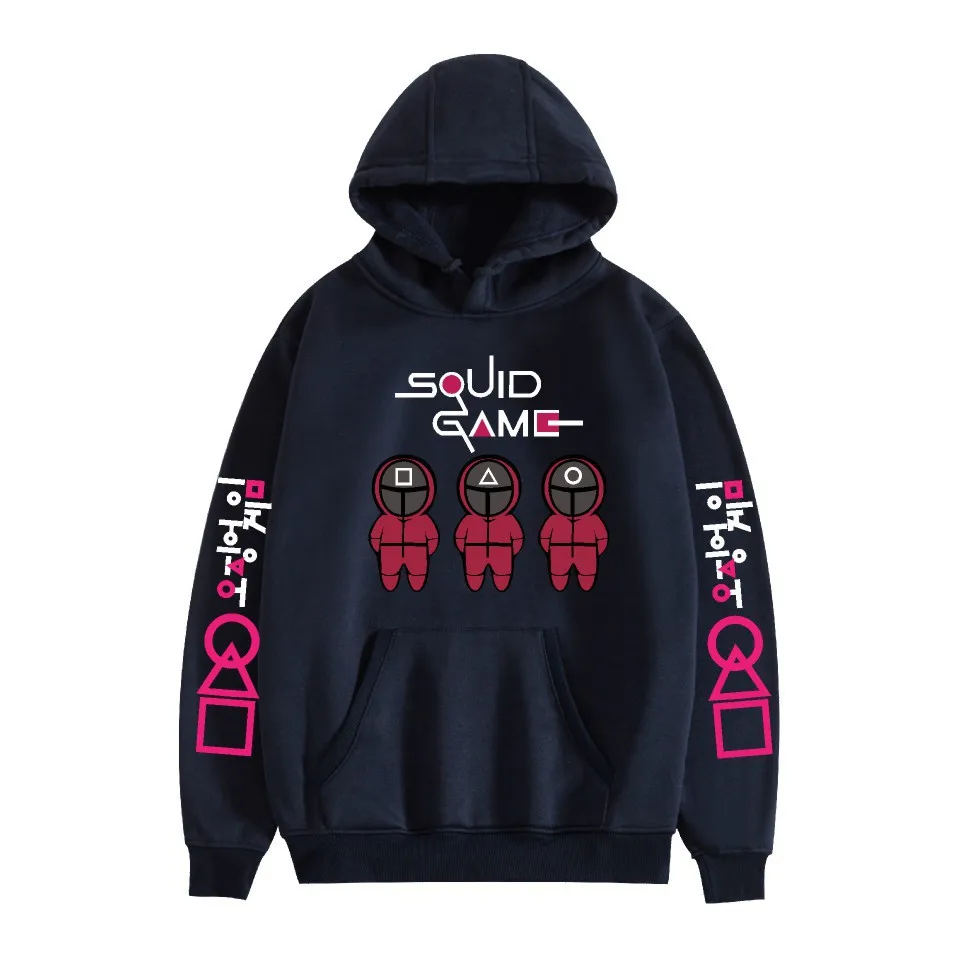 Fall 2021 women clothes long sleeve custom logo Oversized Graphic Hoodies Unisex Couples Squid Game Hoodie clothes 
Fall 2021 women clothes long sleeve custom logo Oversized Graphic Hoodies Unisex Couples Squid Game Hoodie clothes