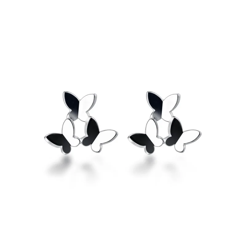 latest 925 sterling silver cute animal three butterfly smooth minimalist wholesale jewellery stud earrings for women
latest 925 sterling silver cute animal three butterfly smooth minimalist wholesale jewellery stud earrings for women