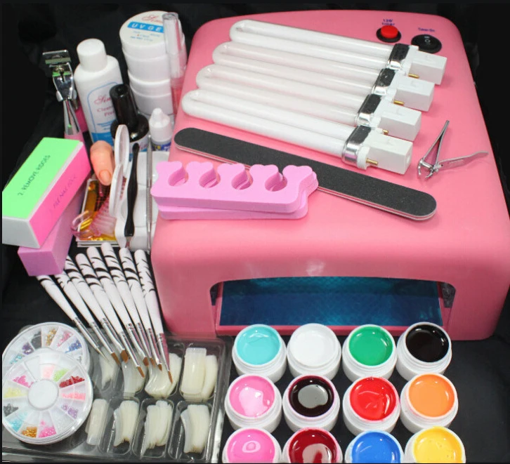 New Professional Uv Lamp Nail Acrylic Kit Nail Art 12 Colors Uv Gel Curing Tool Kits
New Professional Uv Lamp Nail Acrylic Kit Nail Art 12 Colors Uv Gel Curing Tool Kits