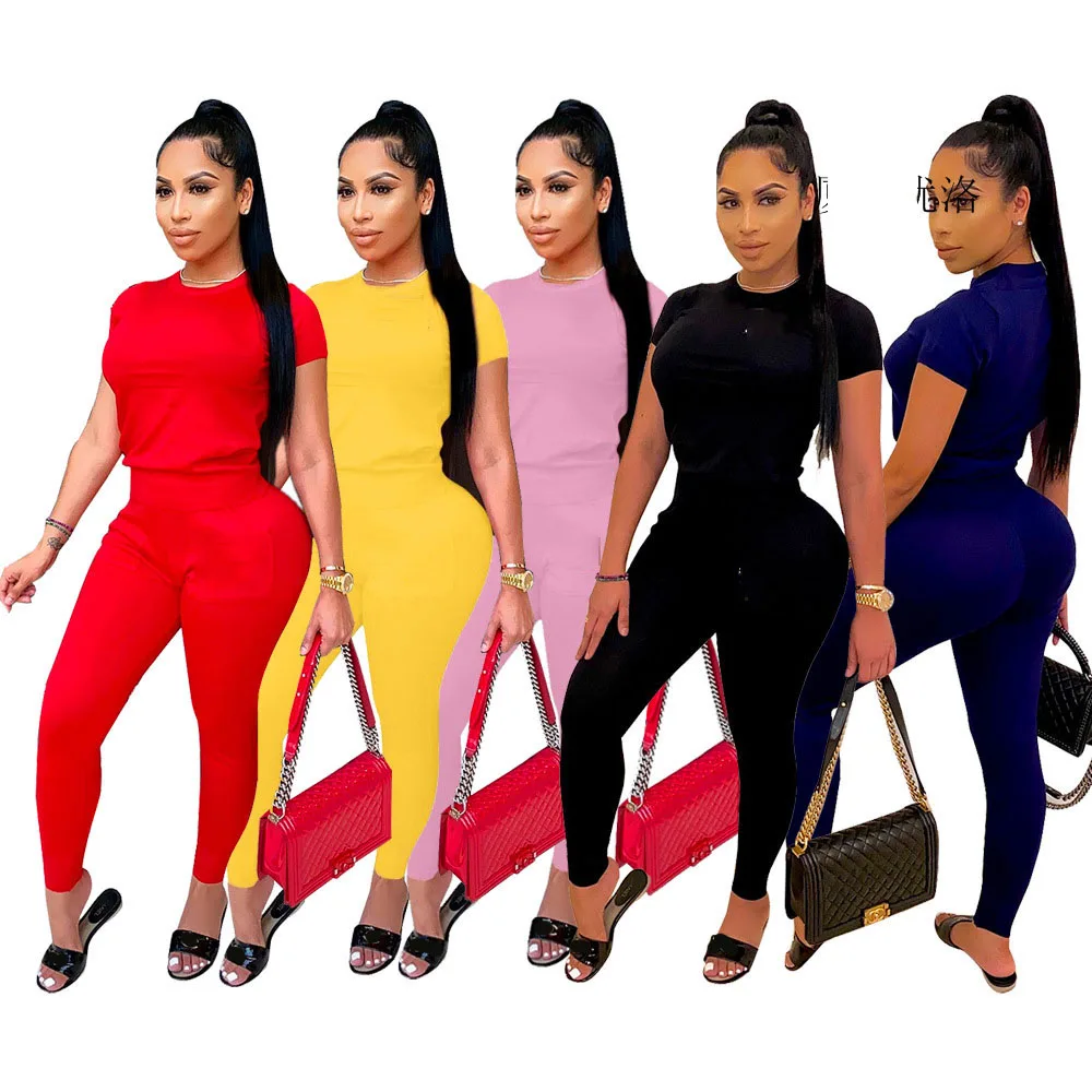 Sweat Pants Short Sleeve Tops T Shirt Jogger Tracksuits 2 Two Piece Pants Set Summer Clothing Women, Grey
Sweat Pants Short Sleeve Tops T Shirt Jogger Tracksuits 2 Two Piece Pants Set Summer Clothing Women, Grey