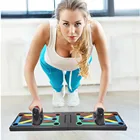 Gym Body Training Push Up Board With Handle Foldable Muscle Body Building Fitness Equipments