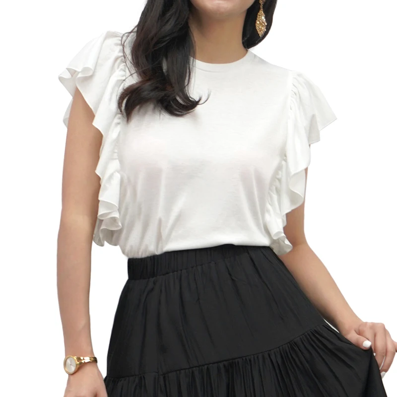 2022 spot hot selling European and American sexy solid round neck lace sleeveless top, White
2022 spot hot selling European and American sexy solid round neck lace sleeveless top, White