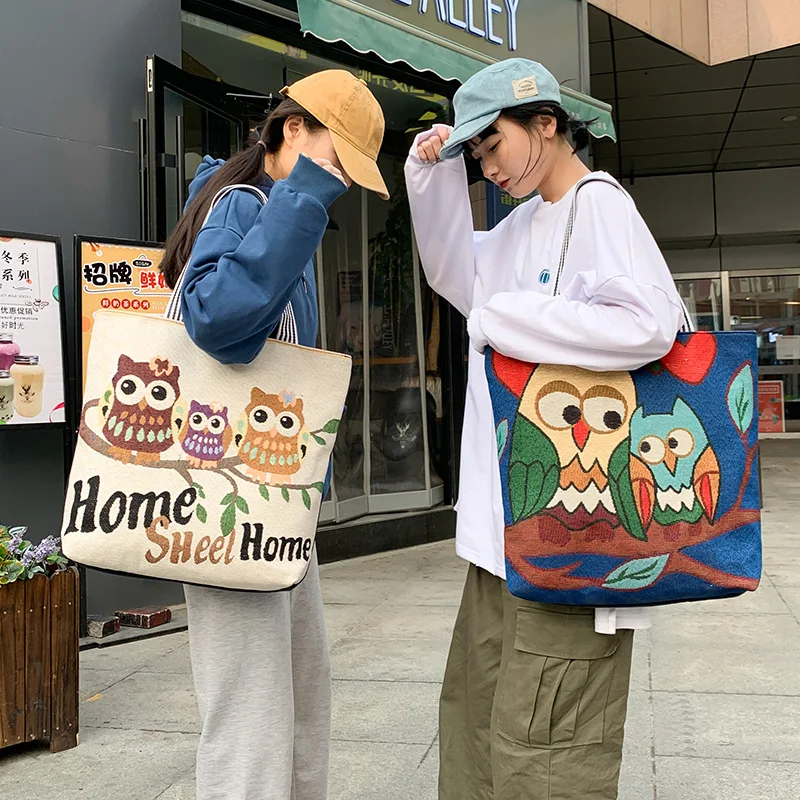 Wholesale Supply Cheap Southeast Asian Style Shoulder Shopping Bag Canvas Bag Embroidery Girl Tote Bag, White
Wholesale Supply Cheap Southeast Asian Style Shoulder Shopping Bag Canvas Bag Embroidery Girl Tote Bag, White