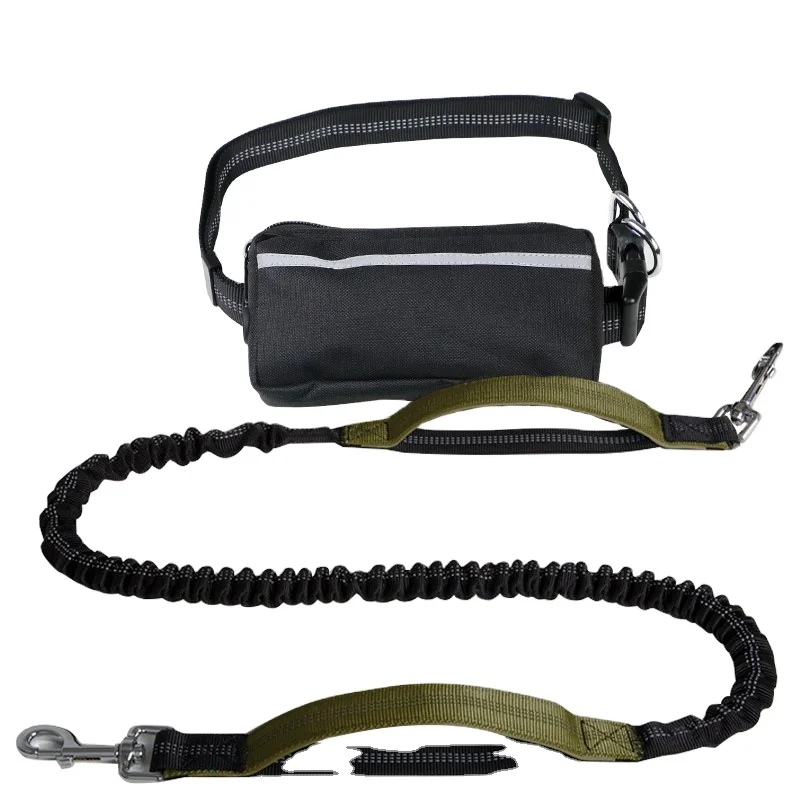Nylon Dog Waist Bag Nylon Hands Free Dog Leash with Adjustable Waist Belt and Dog Bag
Nylon Dog Waist Bag Nylon Hands Free Dog Leash with Adjustable Waist Belt and Dog Bag