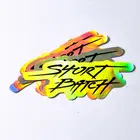 3D Security round laser holographic custom company logo hologram sticker