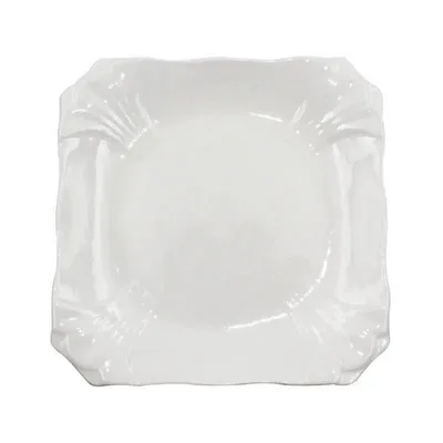Creative thick magnesia pure white cut corner magnolia shaped ceramic dinner plate, As picture
Creative thick magnesia pure white cut corner magnolia shaped ceramic dinner plate, As picture