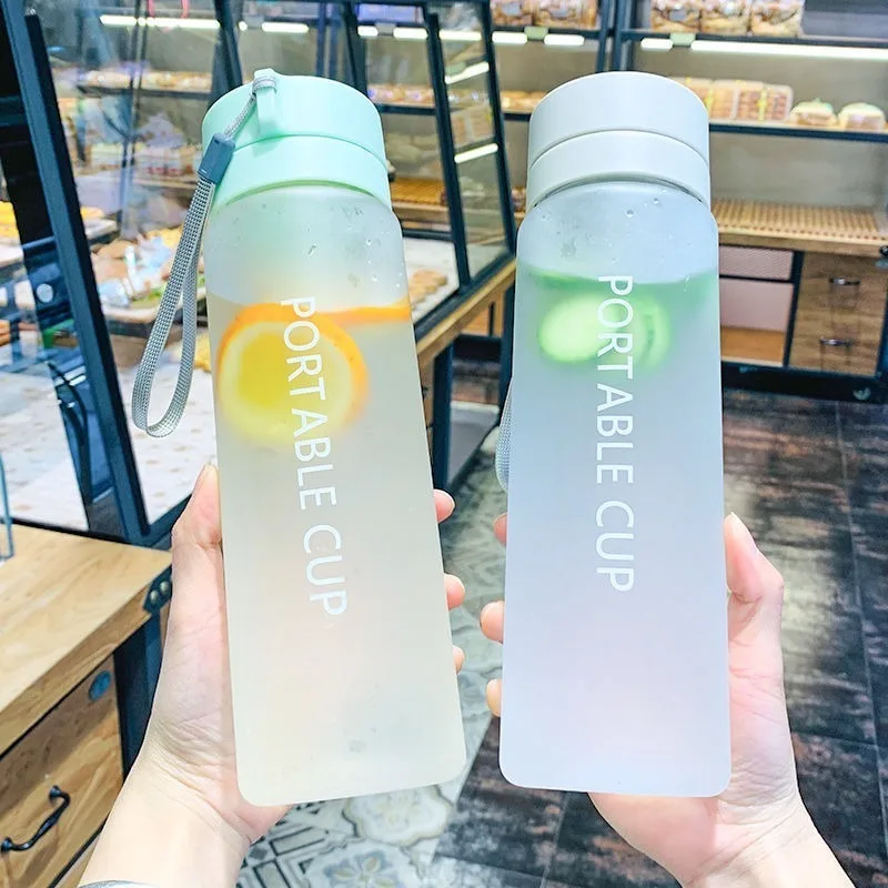 600/800ml Plastic Sport Large Capacity Outdoor Matte Cup Men Women Kids Student Protable Bottle for Water, White, green color, black
600/800ml Plastic Sport Large Capacity Outdoor Matte Cup Men Women Kids Student Protable Bottle for Water, White, green color, black