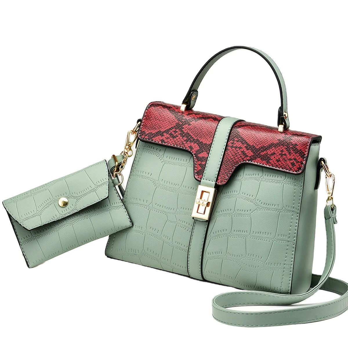 Luxury Ladies Pu Leather Tote Bag Crossbody Shoulder Handbags 2 In 1 Set, Multi color
Luxury Ladies Pu Leather Tote Bag Crossbody Shoulder Handbags 2 In 1 Set, Multi color
