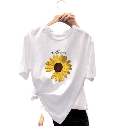 Mix Color mix style Fashion Women Daisy Short T-Shirt Stock for Summer casual shoes
Mix Color mix style Fashion Women Daisy Short T-Shirt Stock for Summer casual shoes