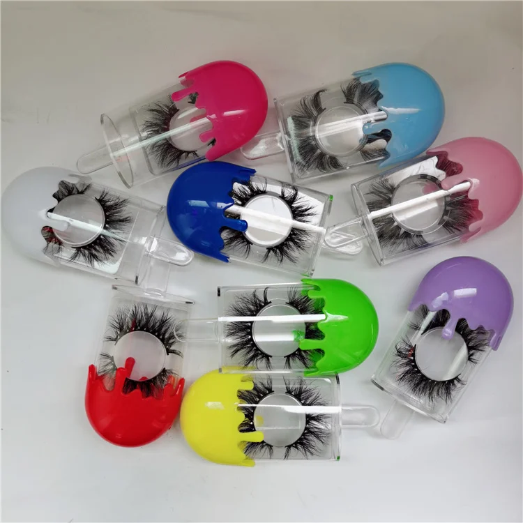 Wholesale clear ice cream eyelash case and 3d fluffy mink eyelashes wholesale ice cream mink lashes box
Wholesale clear ice cream eyelash case and 3d fluffy mink eyelashes wholesale ice cream mink lashes box