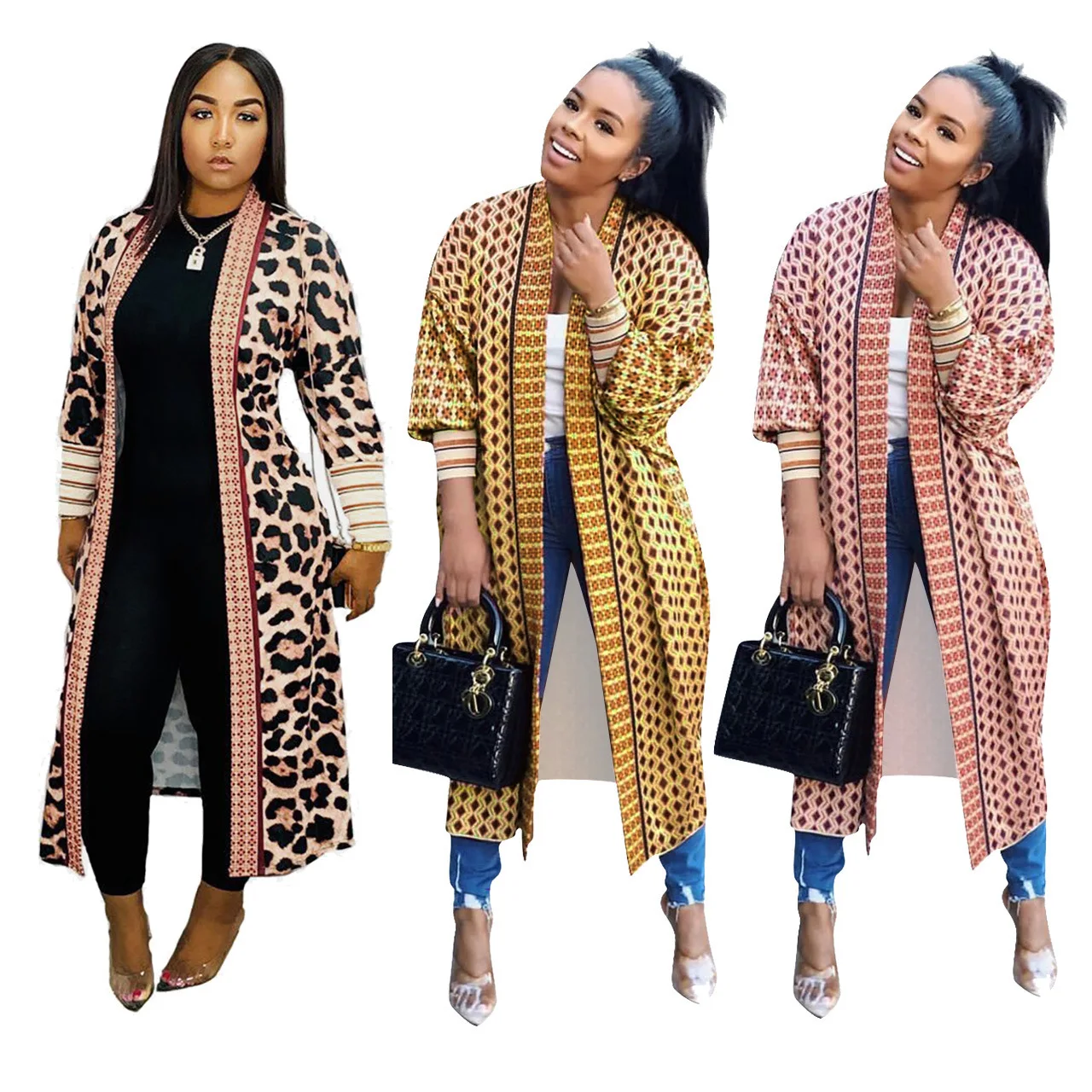 Ladies Long Winter Cardigan Sweater Cardigans Long Coats Leopard Coat Women Plus Size Coats
Ladies Long Winter Cardigan Sweater Cardigans Long Coats Leopard Coat Women Plus Size Coats