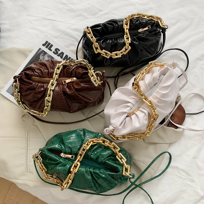 2021 Popular Purses Ladies Underarm Handbag Crocodile pattern Chain Hand Bag For Female
2021 Popular Purses Ladies Underarm Handbag Crocodile pattern Chain Hand Bag For Female