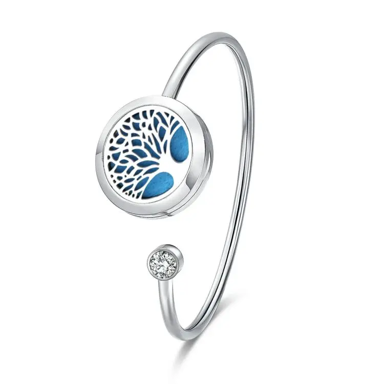 Wholesale Custom Design Ladies Girl Bangle Jewelry Essential Oil Diffuser Bracelet, Steel
Wholesale Custom Design Ladies Girl Bangle Jewelry Essential Oil Diffuser Bracelet, Steel