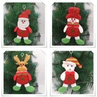 Santa Claus snowman reindeer Bear Hanging Ornaments Xmas Festival Party Christmas Tree Decoration
