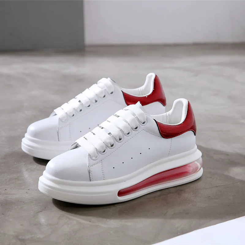 Manufacture wholesales new style large white shoes with cushion bottom leather casual shoes thick-soled shoes, Customerized
Manufacture wholesales new style large white shoes with cushion bottom leather casual shoes thick-soled shoes, Customerized