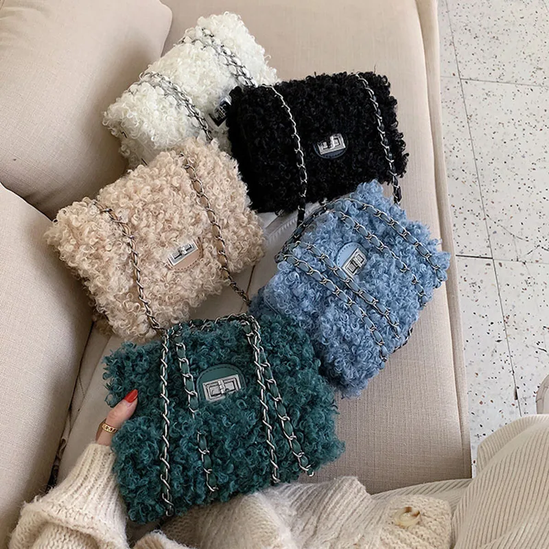 Fall fashion solid color plush hand bag shoulder crossbody purse fur bags women handbags ladies, 5colors 
Fall fashion solid color plush hand bag shoulder crossbody purse fur bags women handbags ladies, 5colors