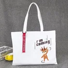 Hot sale factory price foldable shopping bag canvas, Custom design cotton fabric reusable canvas shopping bag