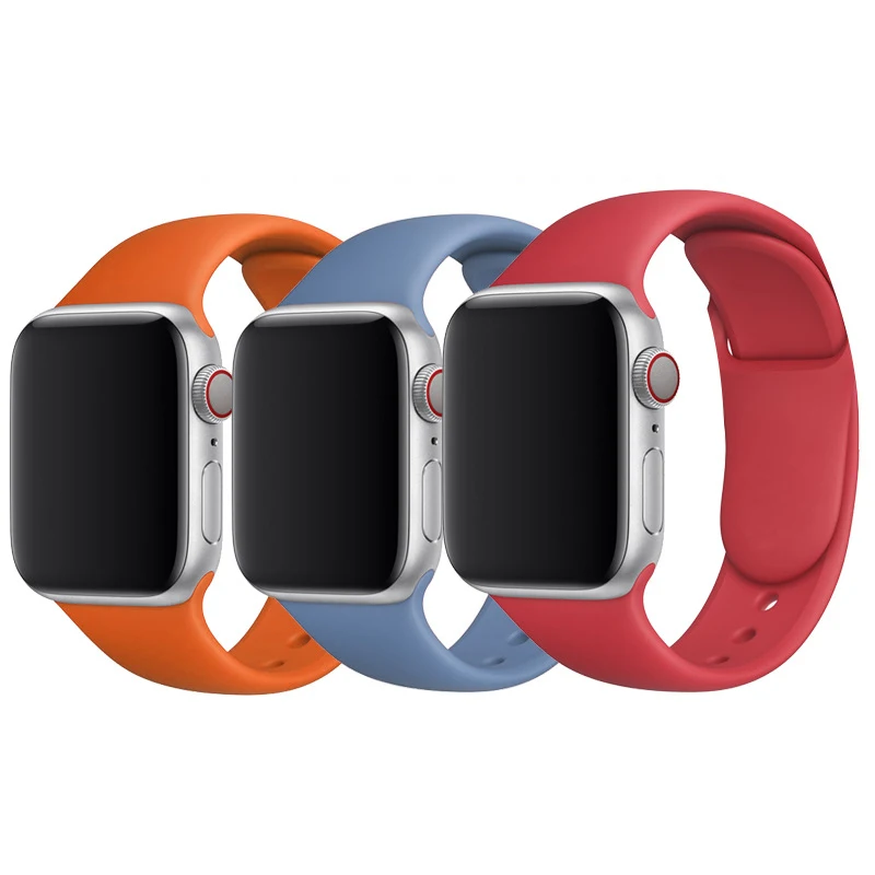 Factory Hot Sale 38/40 42/44mm Watch Silicone Straps for Apple Watch Series 4 5 T500 W26 IWO 8 9 10 11 12 13 18 19, As pictures
Factory Hot Sale 38/40 42/44mm Watch Silicone Straps for Apple Watch Series 4 5 T500 W26 IWO 8 9 10 11 12 13 18 19, As pictures
