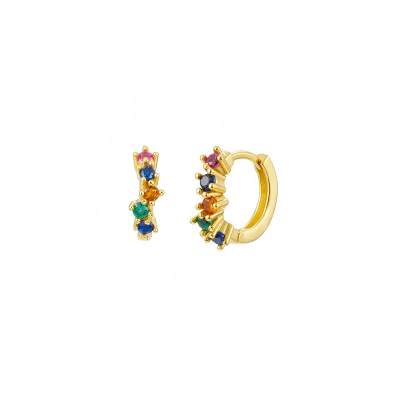 S925 Sterling Silver European and American New Style Colored Zirconia Fashion Earrings
S925 Sterling Silver European and American New Style Colored Zirconia Fashion Earrings