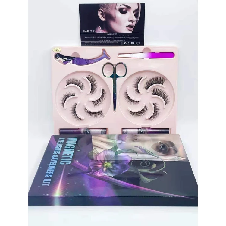 Custom Logo Supplier Whole Sale Cute Set Own Brand Magnetic Eyelash false Eyelashes
Custom Logo Supplier Whole Sale Cute Set Own Brand Magnetic Eyelash false Eyelashes