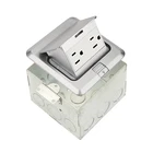 China Supplier American Style Power Pop-up Floor Socket Outlet with USA Receptacle