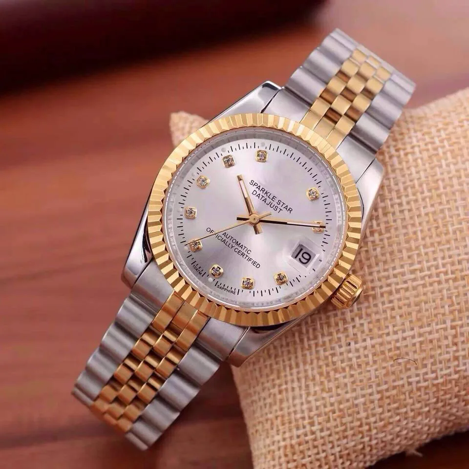 luxury brand high quality fashion man stainless steel band with twotone automatic movement men logo watch
luxury brand high quality fashion man stainless steel band with twotone automatic movement men logo watch