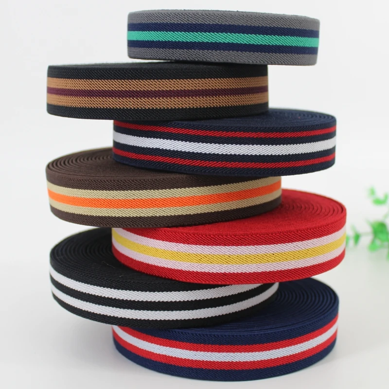 25mm 1 inch Color Striped Elastic Belt Elastic Waist Elastic Hanging Pants Elastic belt Strap Accessories, Color stripe
25mm 1 inch Color Striped Elastic Belt Elastic Waist Elastic Hanging Pants Elastic belt Strap Accessories, Color stripe