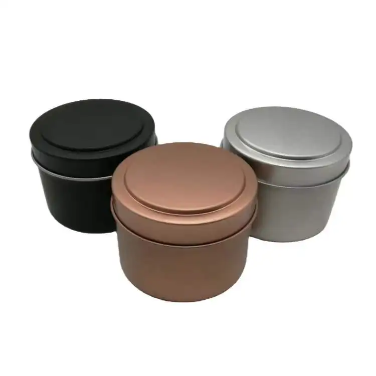 2023 Hot sale 5oz round shape candle tin can candy /tea tin mint can/food tin packaging
2023 Hot sale 5oz round shape candle tin can candy /tea tin mint can/food tin packaging