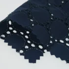 good quality 100% polyester 50d memory embroidery high grade women's fabrics