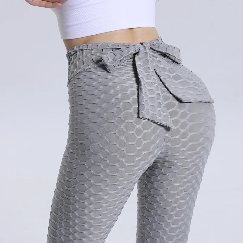 2021 Amazon TIKTOK Modern Elastic Waist bow-knot For Gym Fitness Women lift long pants sport suit, 7colors
2021 Amazon TIKTOK Modern Elastic Waist bow-knot For Gym Fitness Women lift long pants sport suit, 7colors